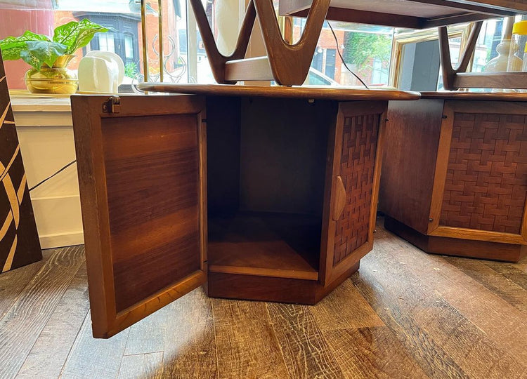 Pair of Lane Perception End Tables