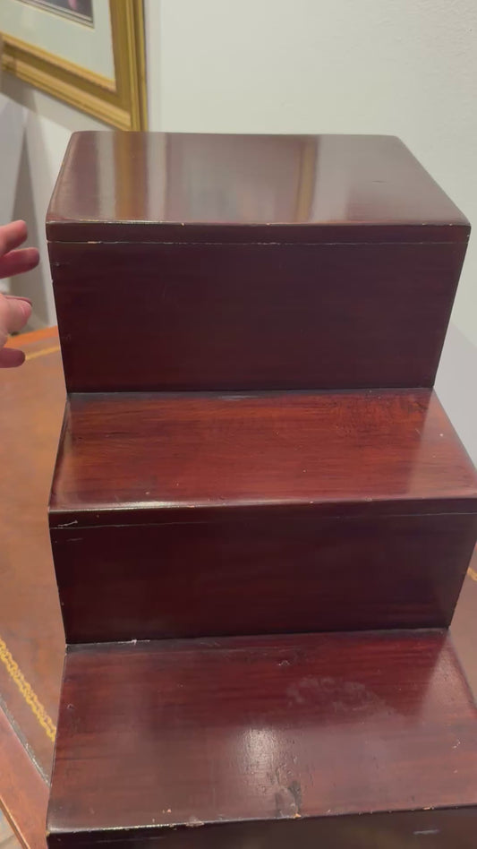 Double-Sided Korean Small Step Tansu