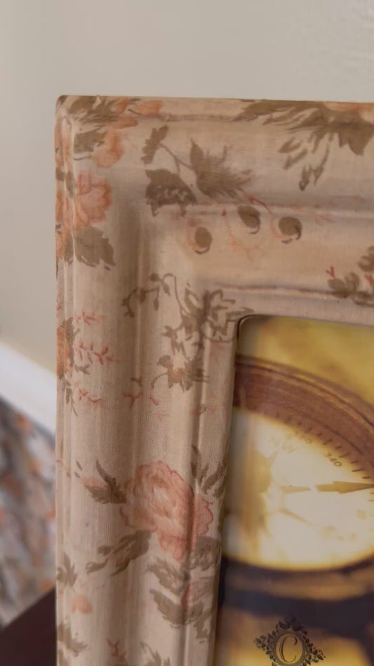 Floral Fabric Frame