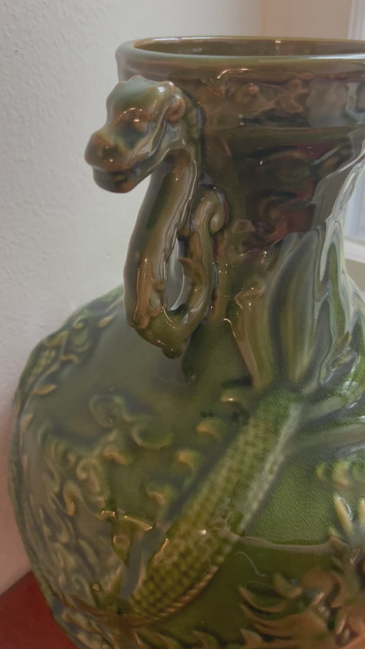 Ceramic Dragon Vase