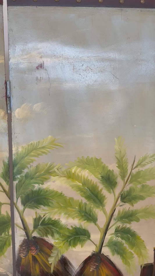 Hand-painted Room Divider