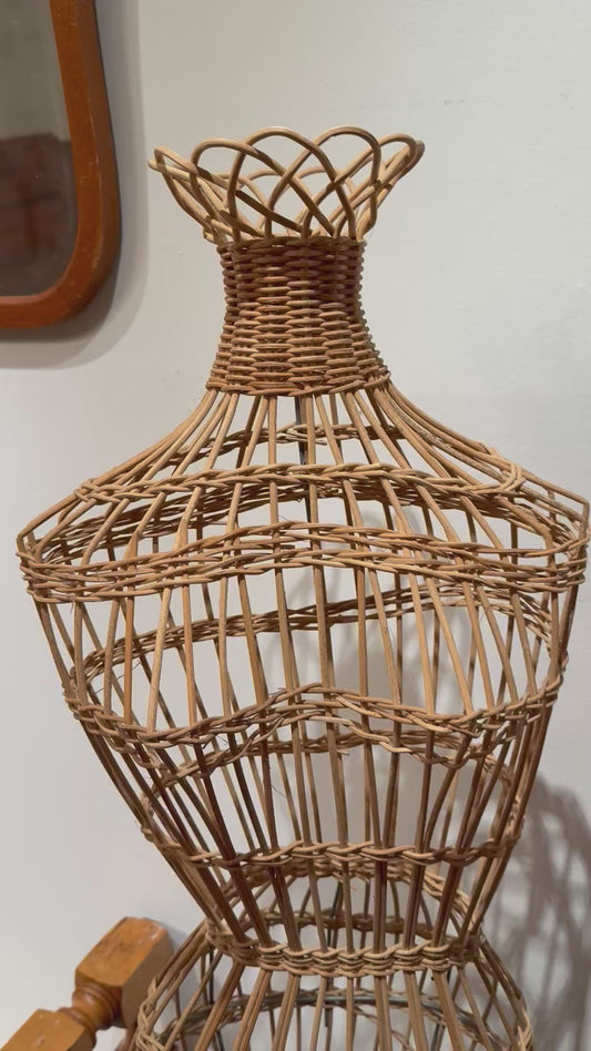 Wicker Dress Form